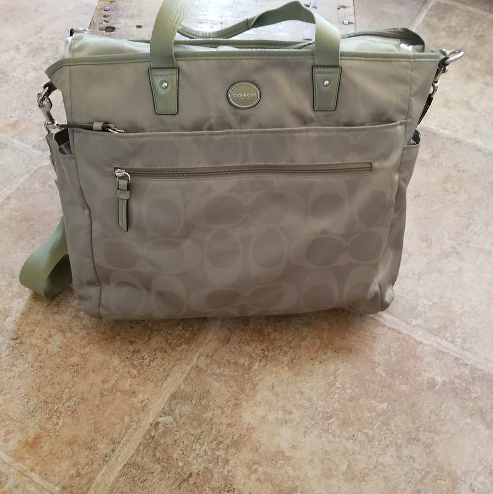 COACH  Diaperbag/Computer bag